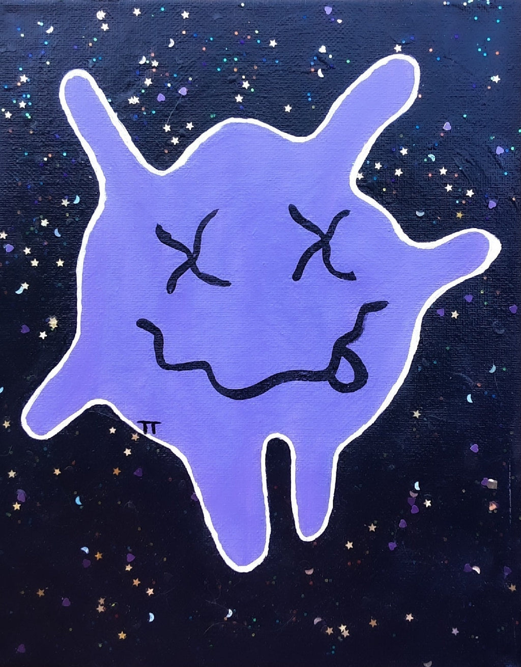 Trippy Smile ART PRINT