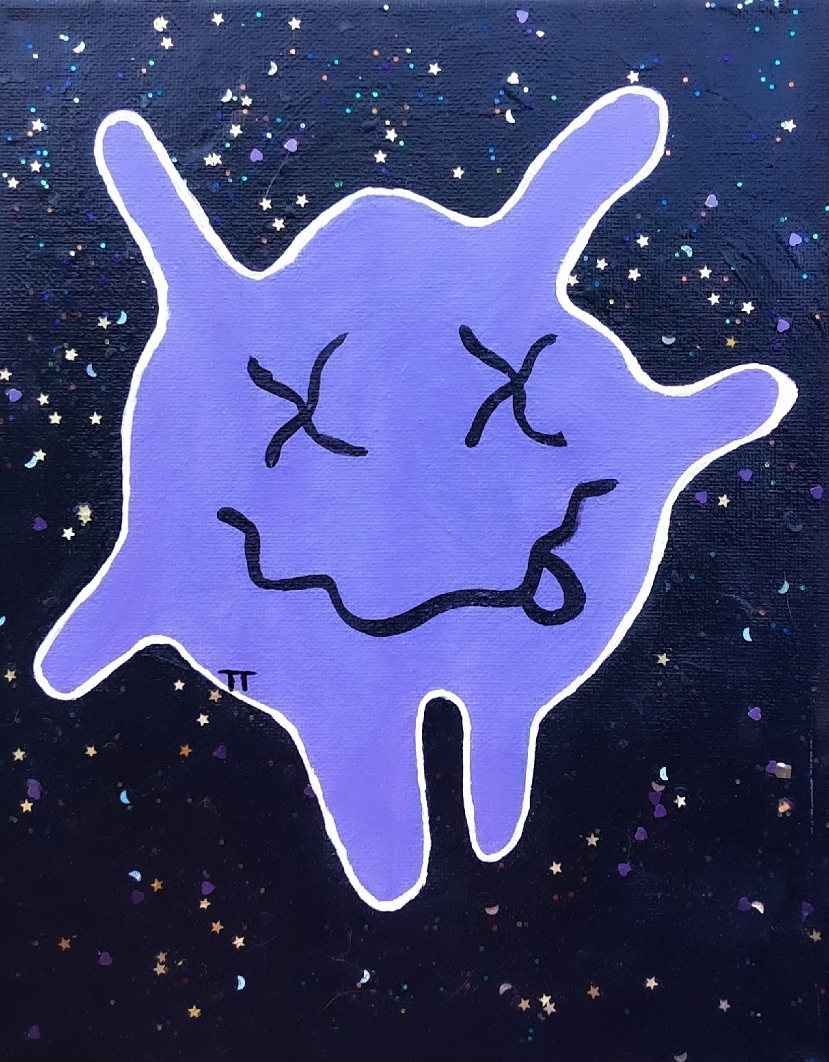 Trippy Smile ART PRINT