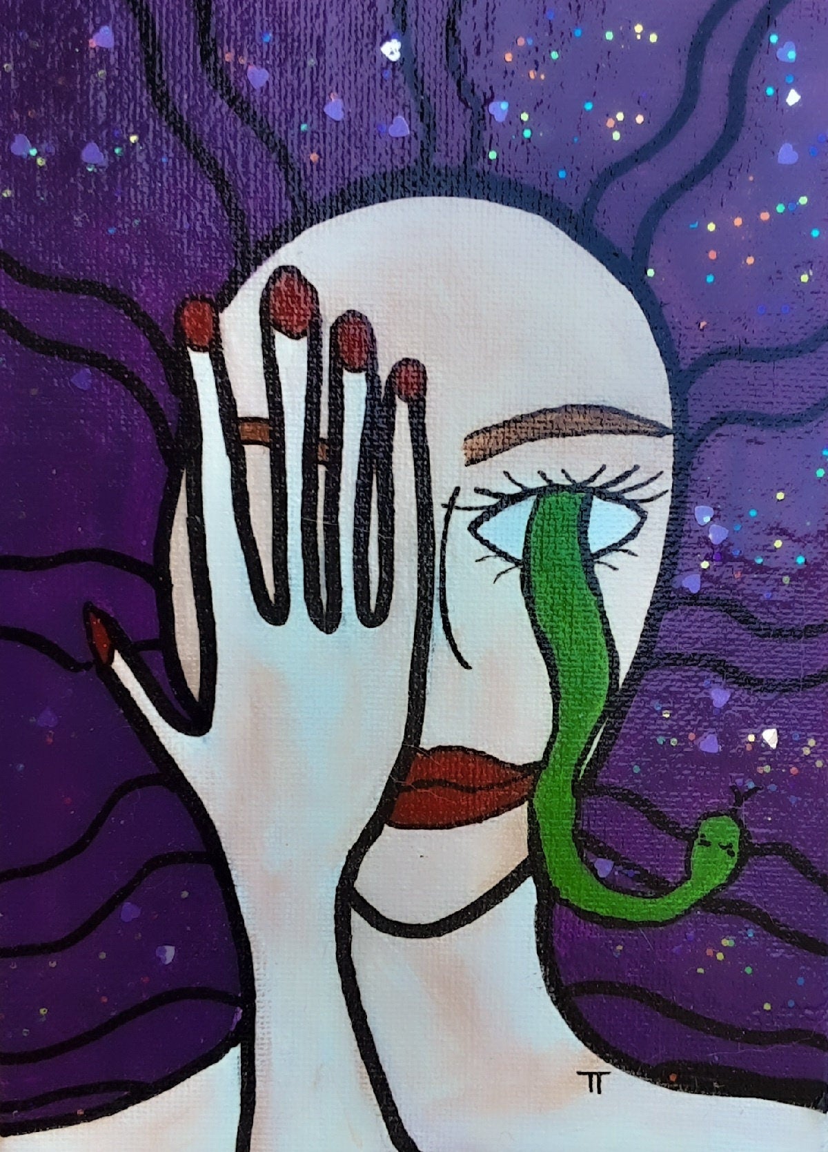 Inner Snake ART PRINT