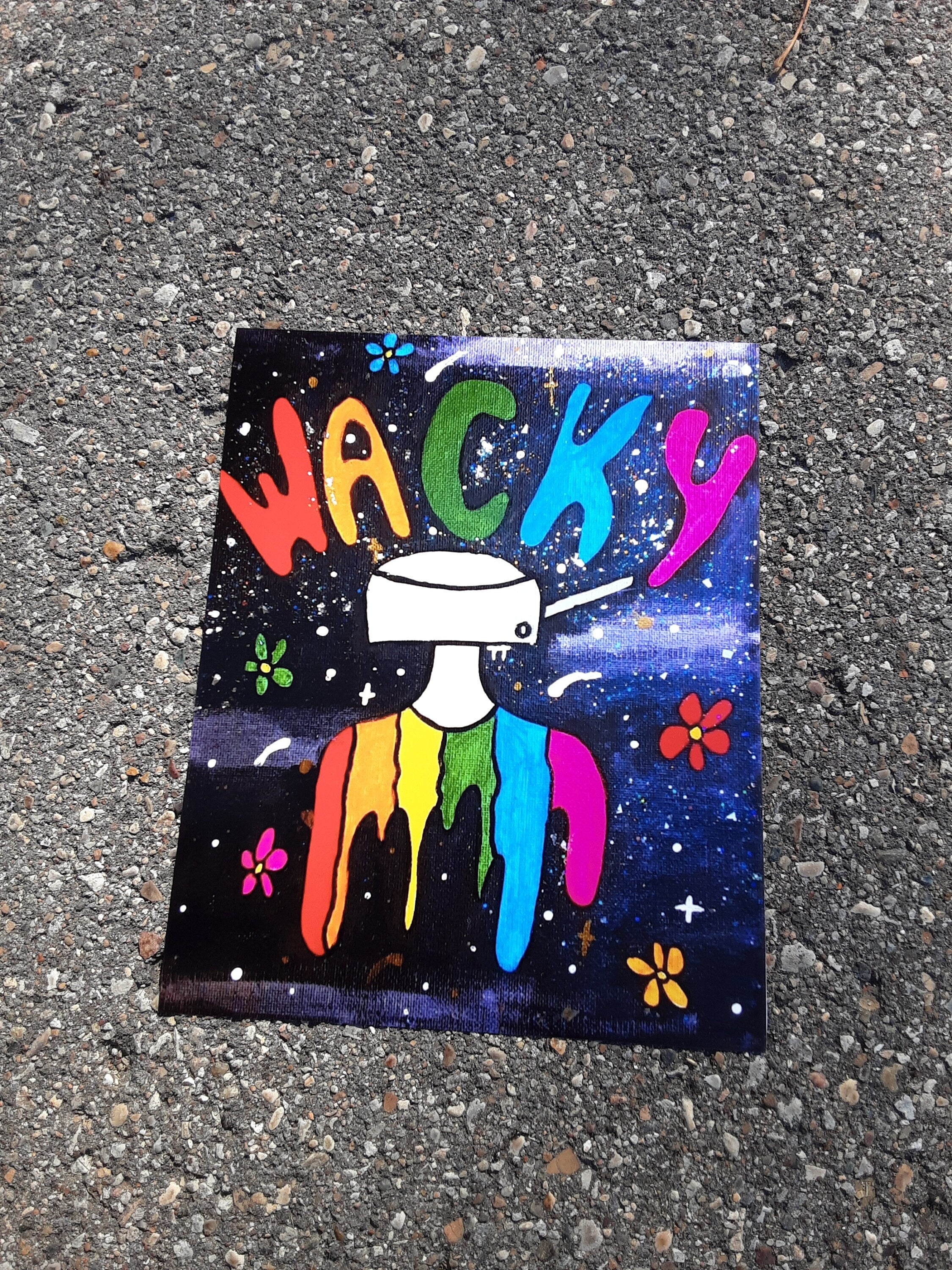 Wacky Pothead ART PRINT