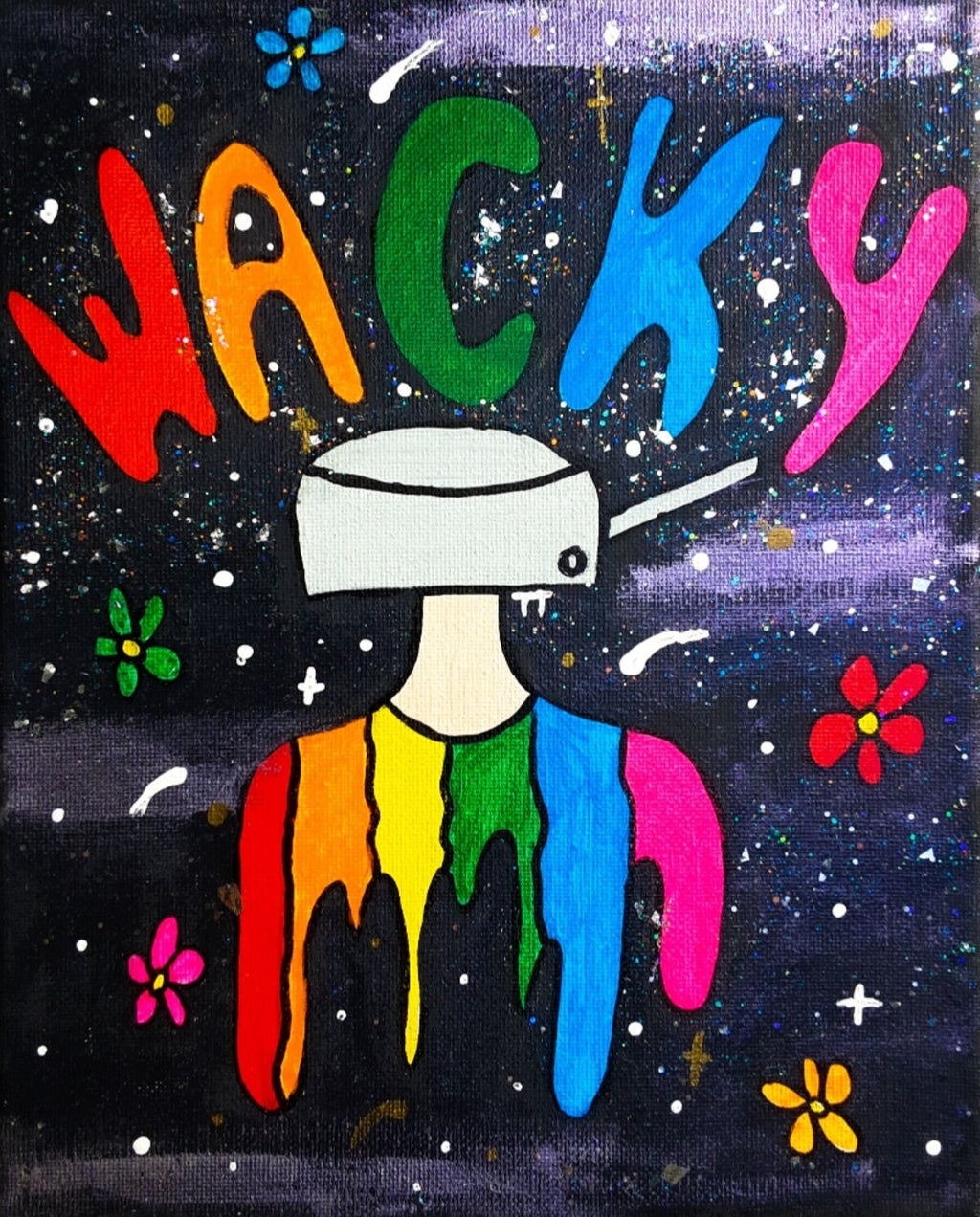Wacky Pothead ART PRINT