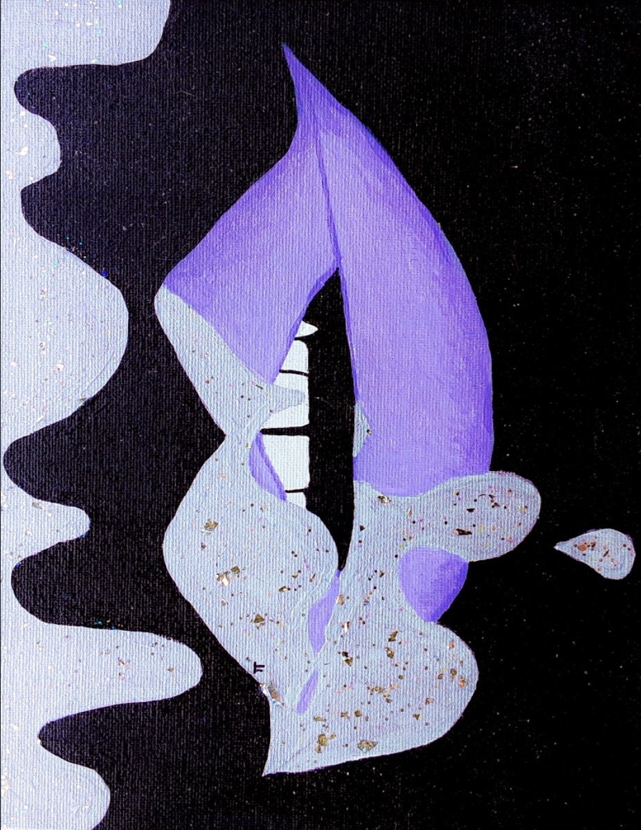 Glitter Drip ART PRINT
