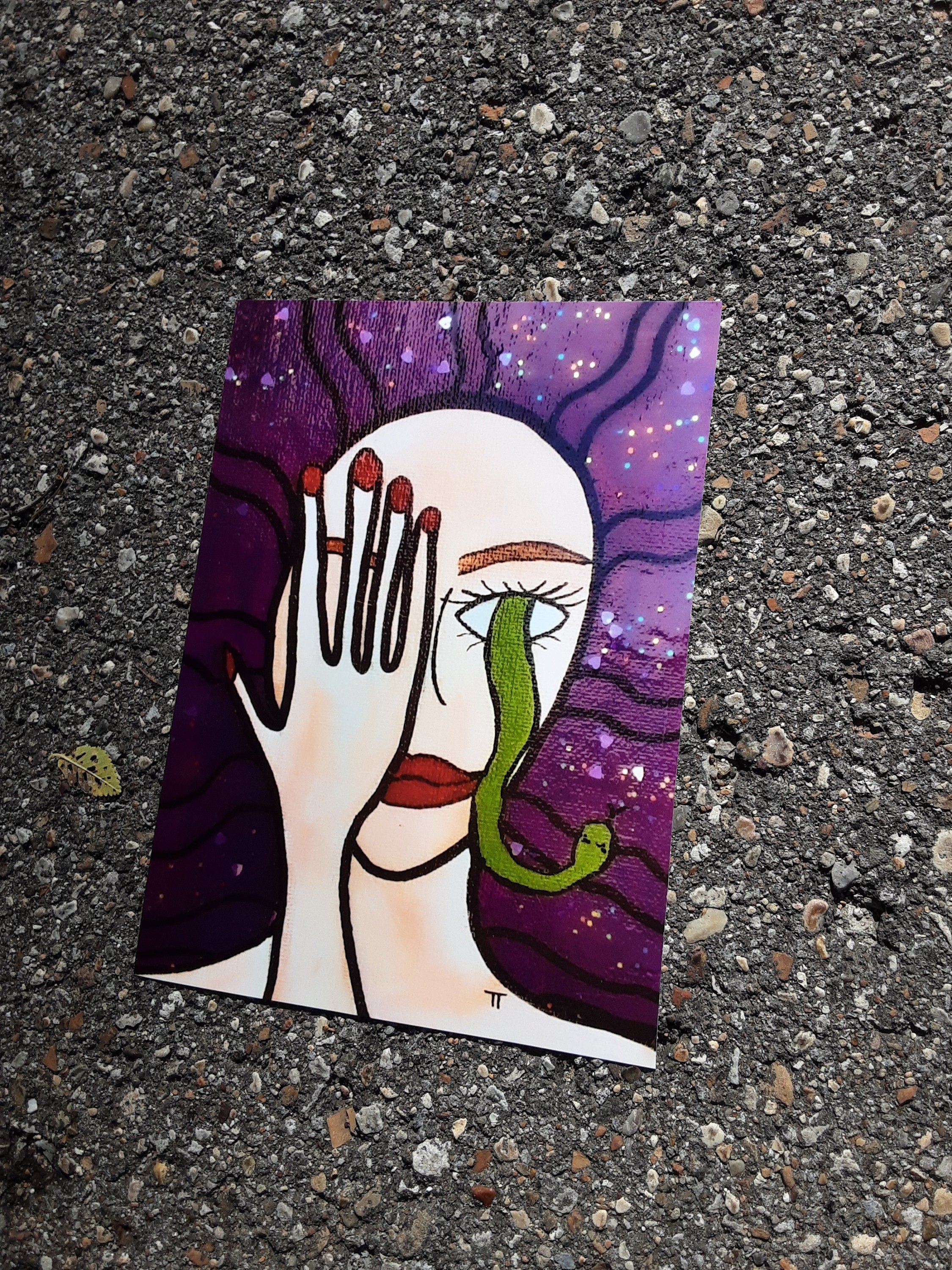 Inner Snake ART PRINT