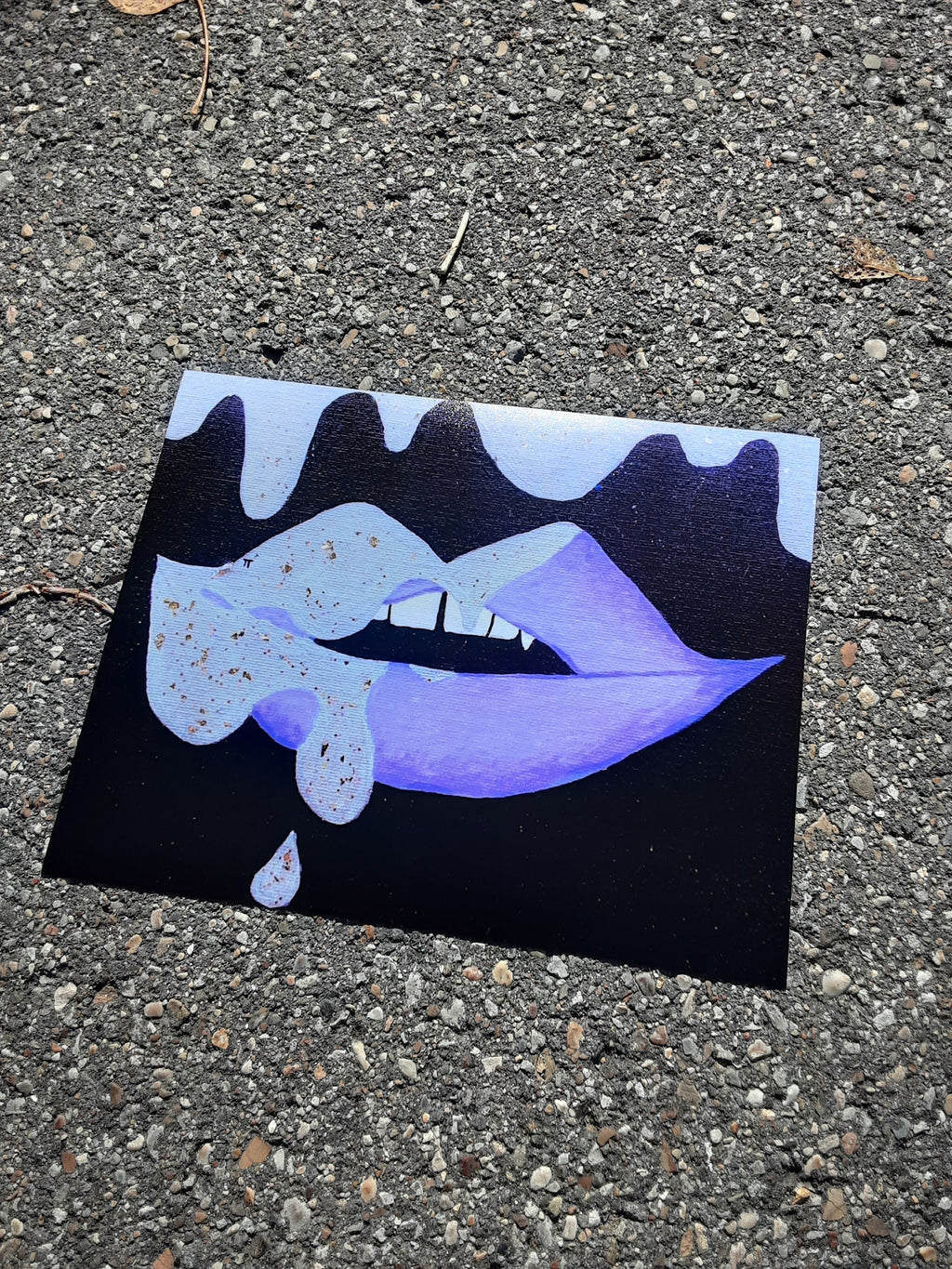 Glitter Drip ART PRINT