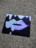 Glitter Drip ART PRINT