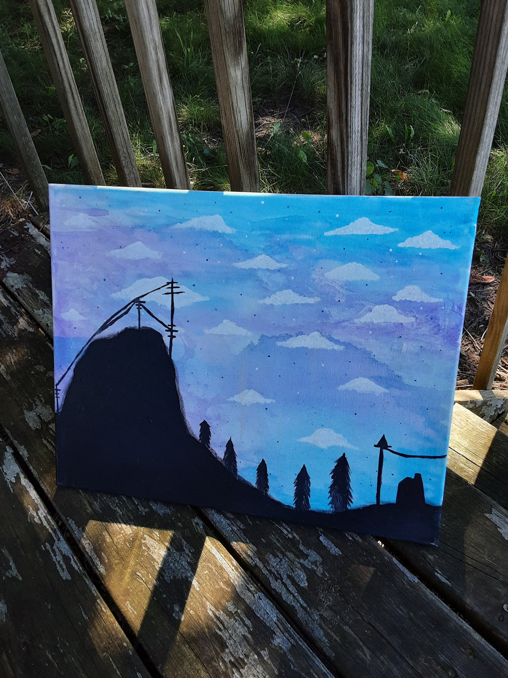 Custom 16x20 Sky Painting