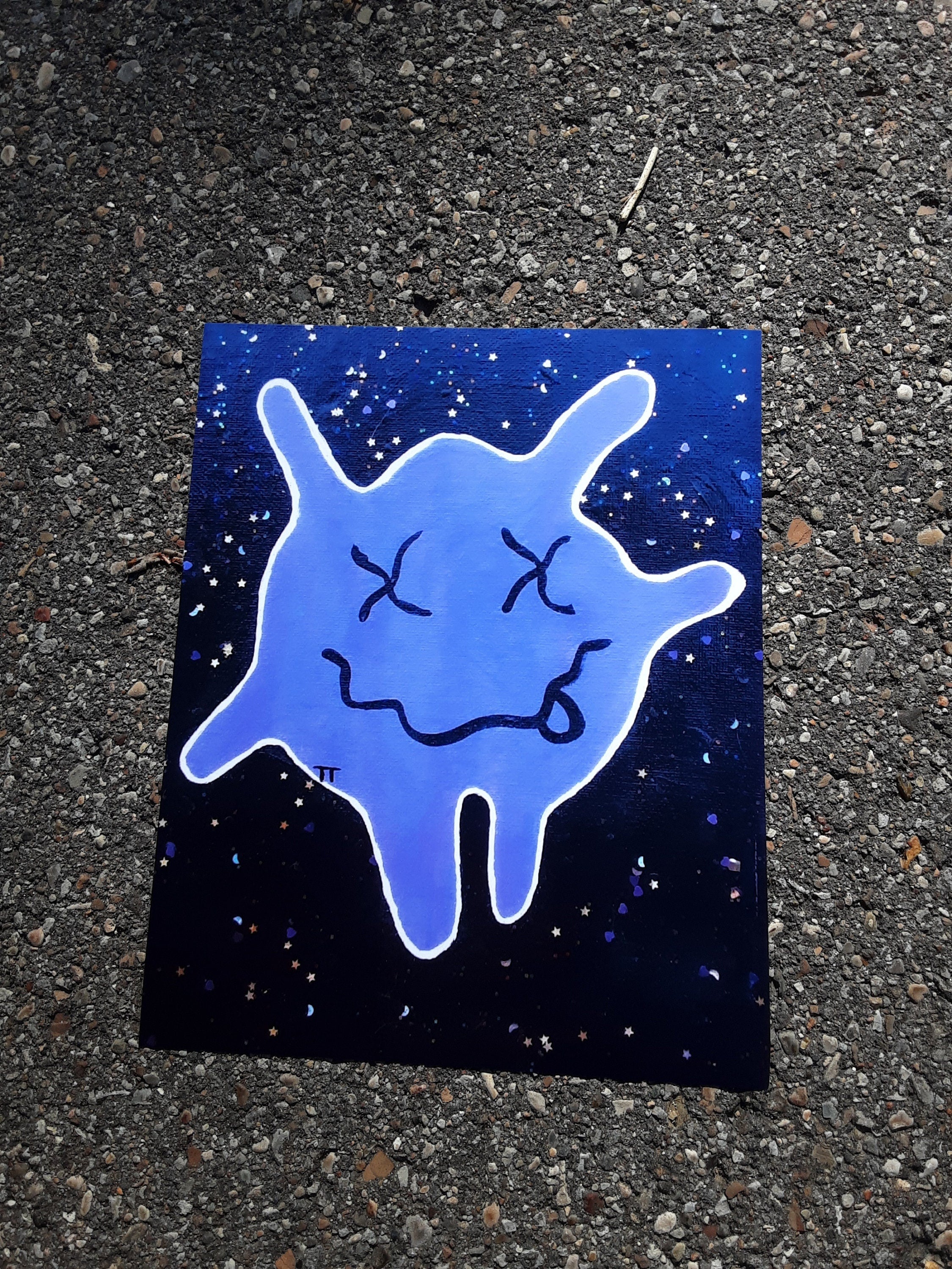 Trippy Smile ART PRINT